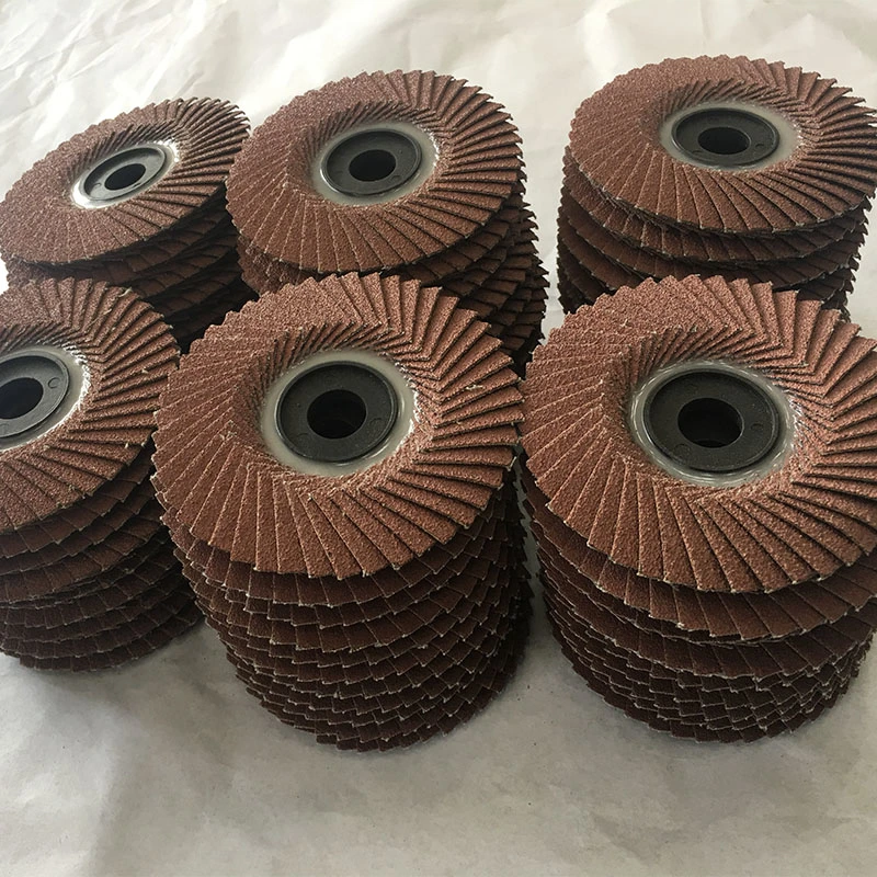 Wholesale Price High Quality 100X16mm Zirconia Aluminum Flexible Flap Disc for Metal and Stainless Polishing Grinding