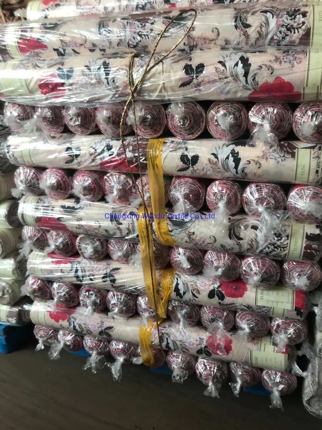 Polyester Textile Export, The Latest Order in June Pattern Printed Bedsheet Low Price and Good Quality