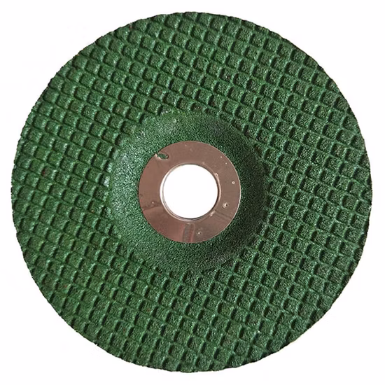 Disco da taglio a centro depresso da 4 pollici 100 * 3 * 16 mm di vendita calda per il taglio e la rettifica dei metalli flessibile