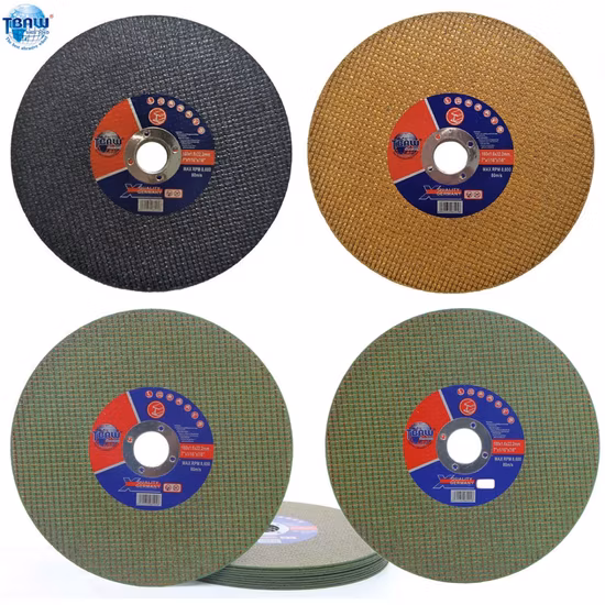 Disco da taglio ad alta velocità da 7′ 180 mm di fabbrica cinese, disco da taglio, mola da taglio, mola Nuovo tipo dischi da taglio per metalli sottili da 7 pollici 180 mm