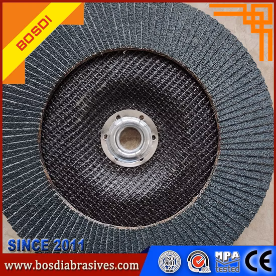 Disco lamellare con tela ceramica VSM per acciaio inox o altri metalli