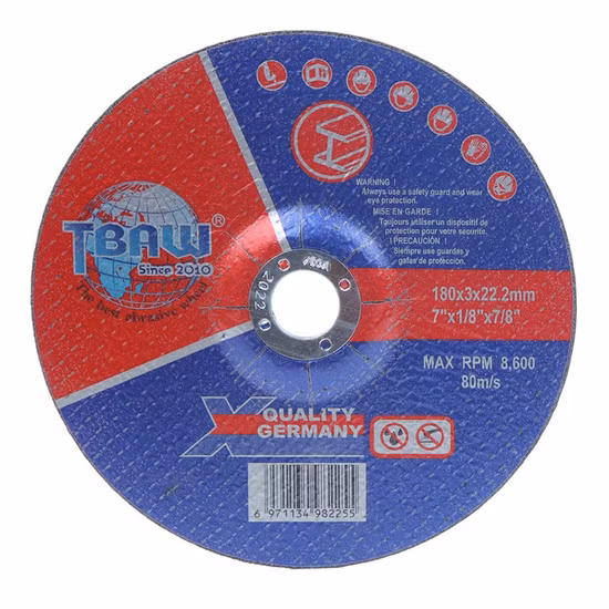 Disco da taglio per lucidatura abrasiva OEM, utensile lamellare, disco da taglio e molatura
